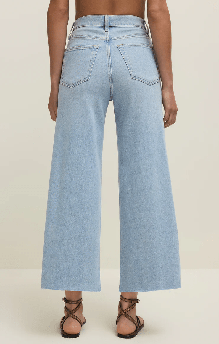 Nova Cropped High Rise Wide Leg - Hello Beautiful Boutique