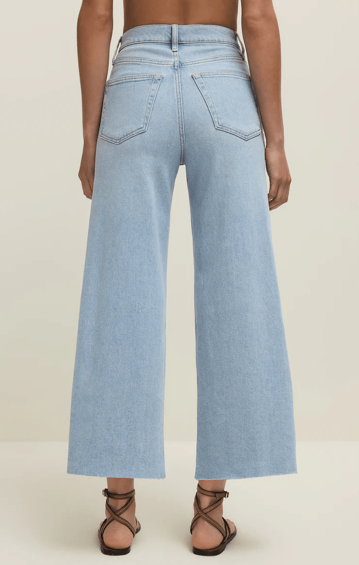 Nova Cropped High Rise Wide Leg - Hello Beautiful Boutique