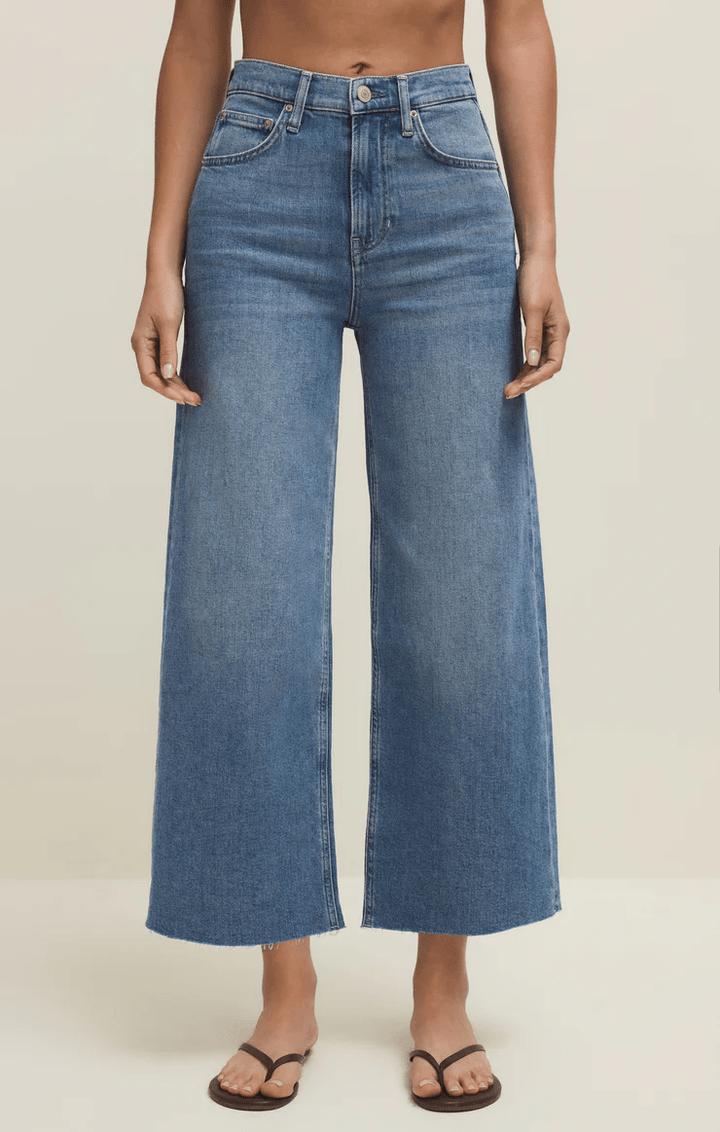 Nova Cropped High Rise Wide Leg - Hello Beautiful Boutique