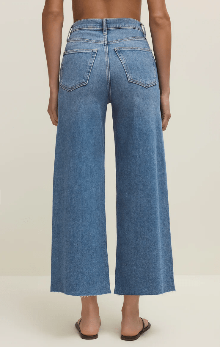 Nova Cropped High Rise Wide Leg - Hello Beautiful Boutique