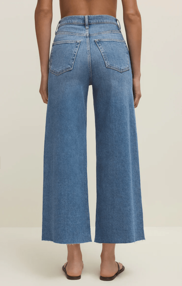 Nova Cropped High Rise Wide Leg - Hello Beautiful Boutique