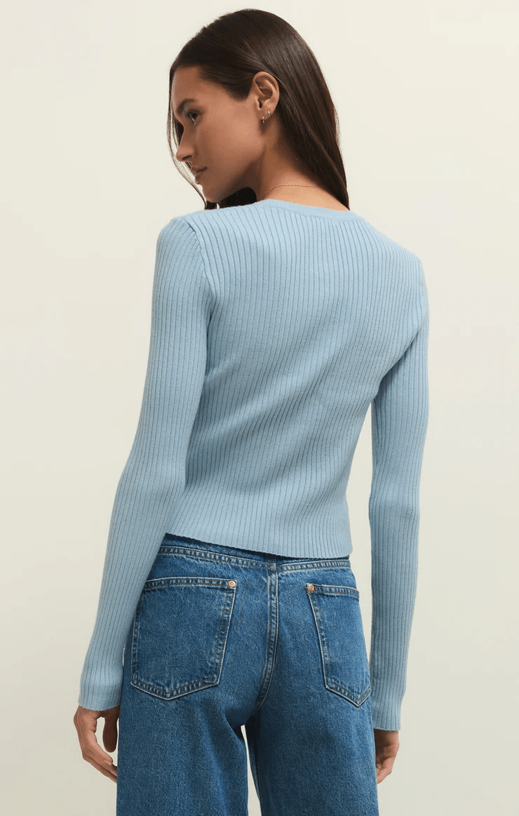 Patrice Rib Cardigan - Hello Beautiful Boutique