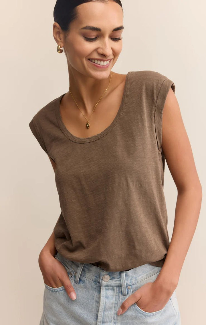 Per Diem Slub Tee - Hello Beautiful Boutique