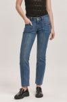 Playback Mid Rise Slim Straight Jean