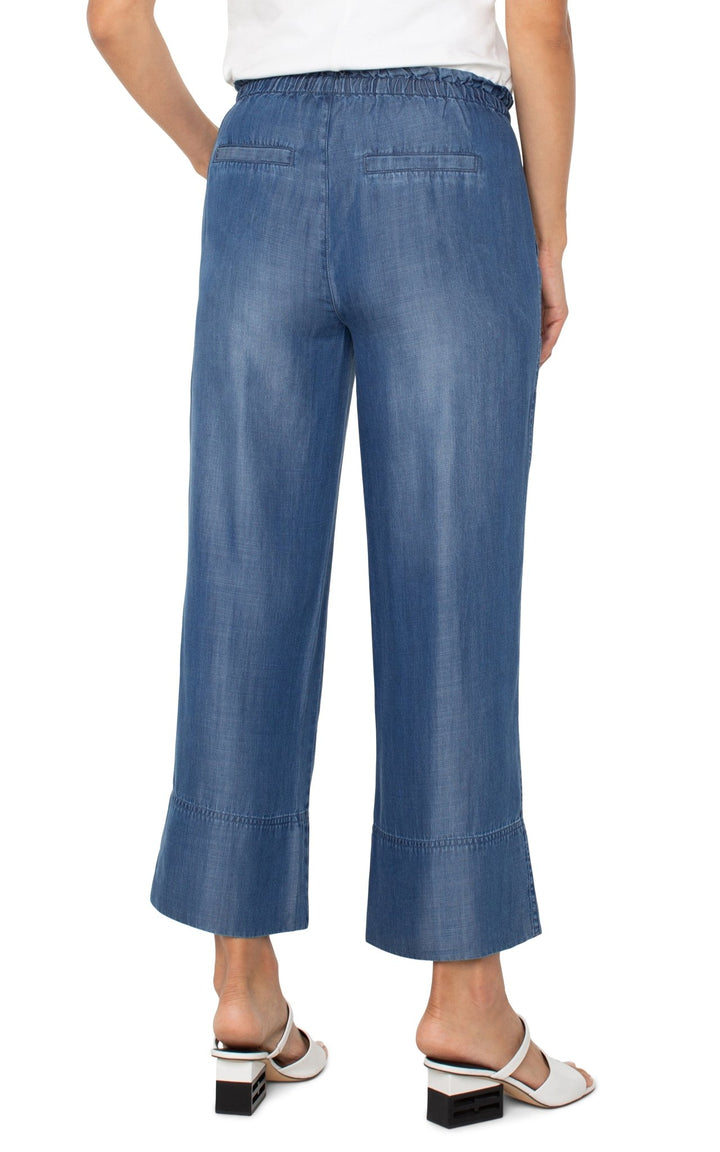 Pull On Wide Leg Pant by Liverpool Los Angeles - Hello Beautiful Boutique
