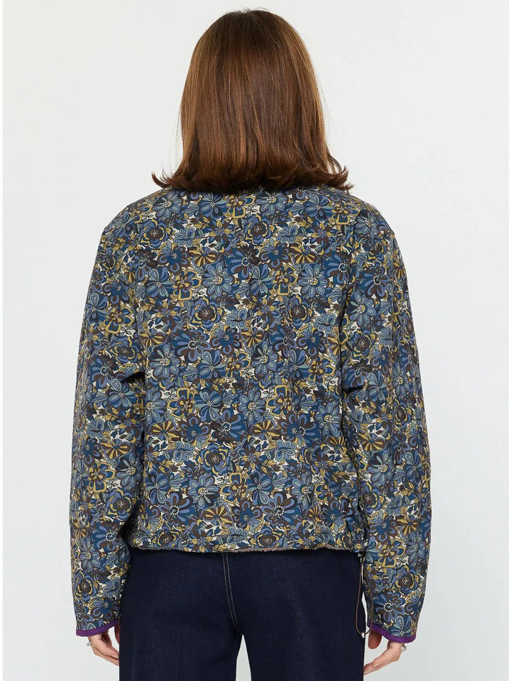 Reversible Floral Sherpa Pullover - Hello Beautiful Boutique