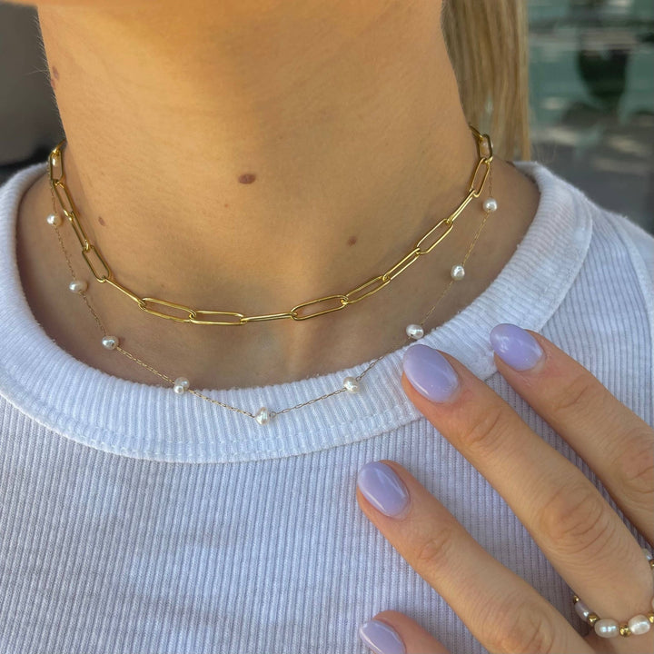 Sasha Gold Chain Necklace - Waterproof - Hello Beautiful Boutique