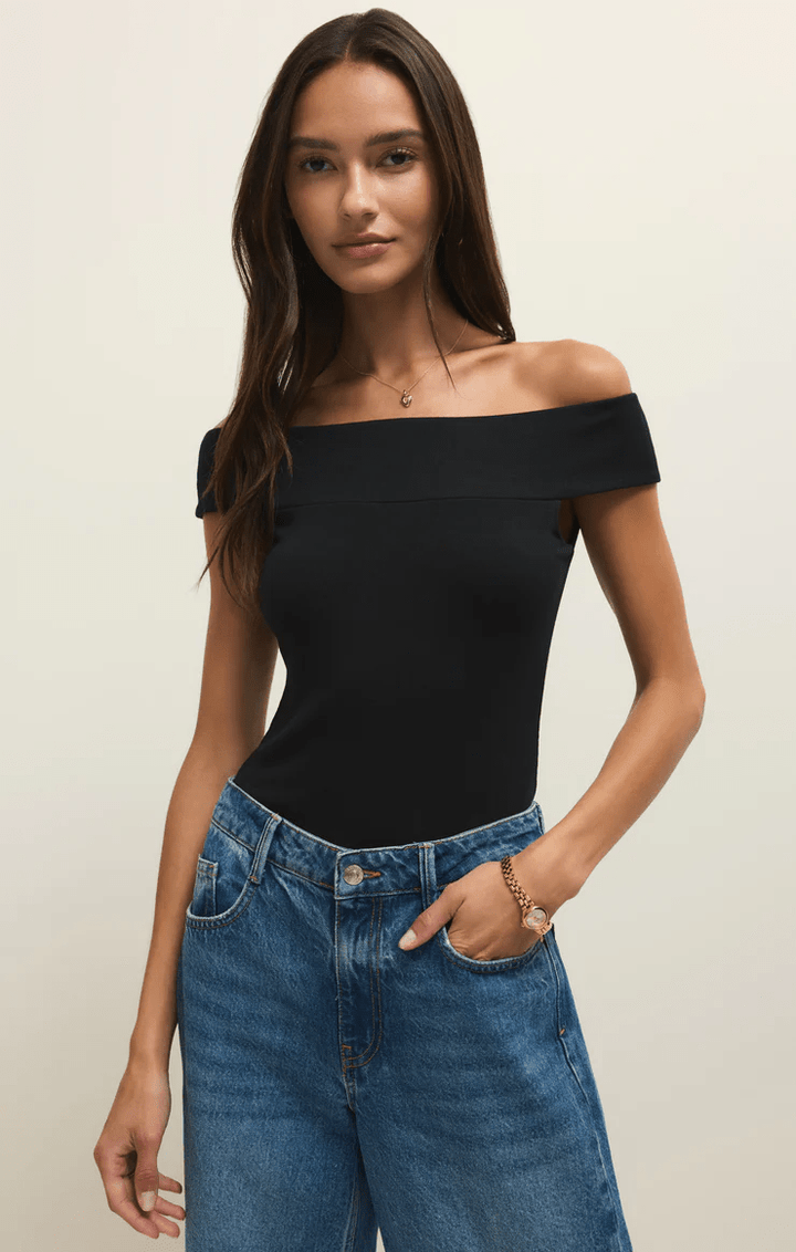Second Skin Off Shoulder Top - Hello Beautiful Boutique