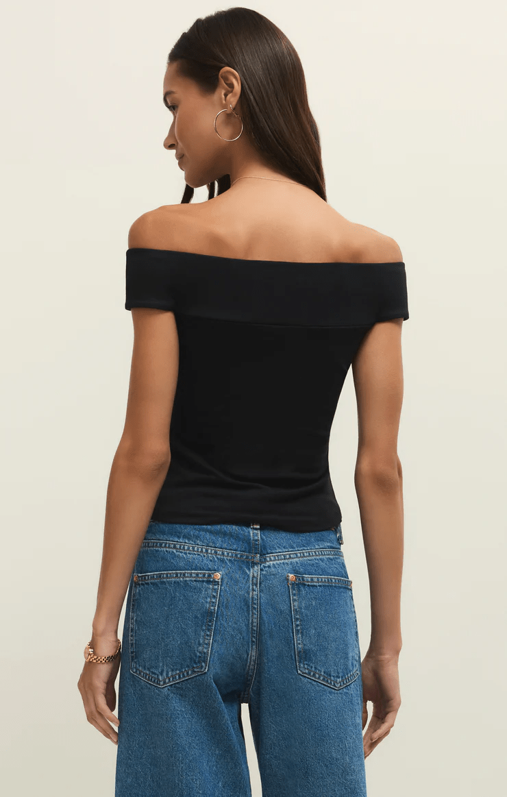 Second Skin Off Shoulder Top - Hello Beautiful Boutique