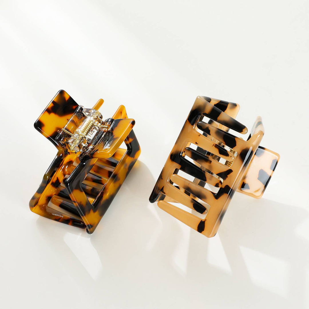 Simone Small Square Claw Clip - Hello Beautiful Boutique