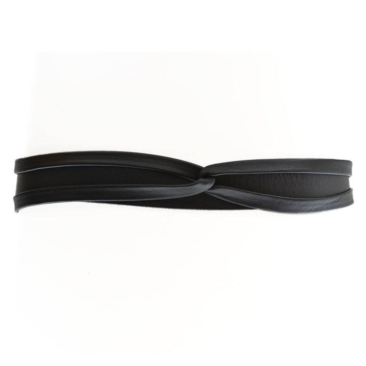 Skinny Wrap Belt - Black - Hello Beautiful Boutique