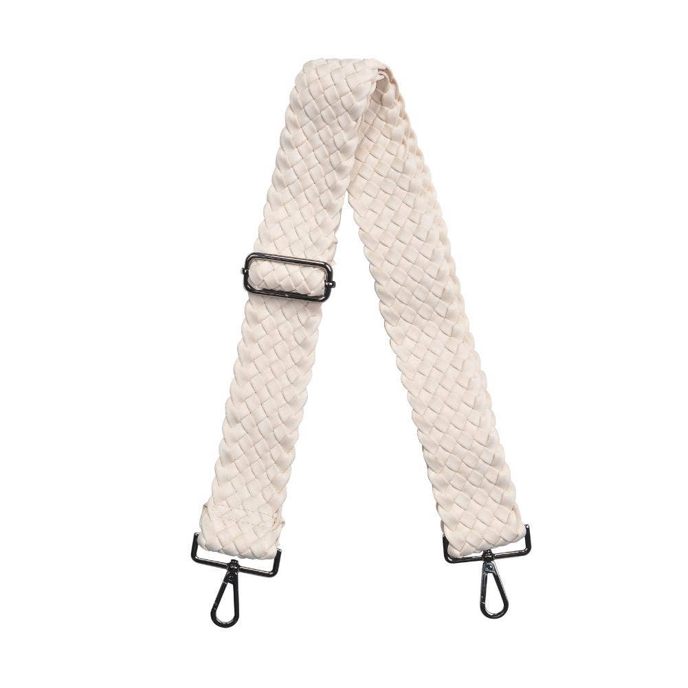 Sol and Selene - Prosperous  - Woven Neoprene Shoulder Strap: Nude - Hello Beautiful Boutique