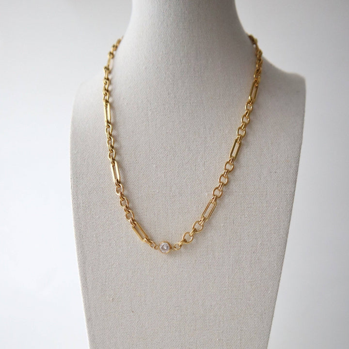 Solenne Chain Necklace - Hello Beautiful Boutique