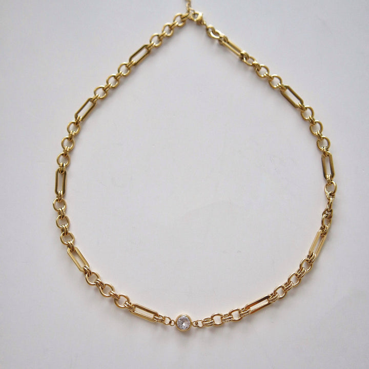 Solenne Chain Necklace - Hello Beautiful Boutique