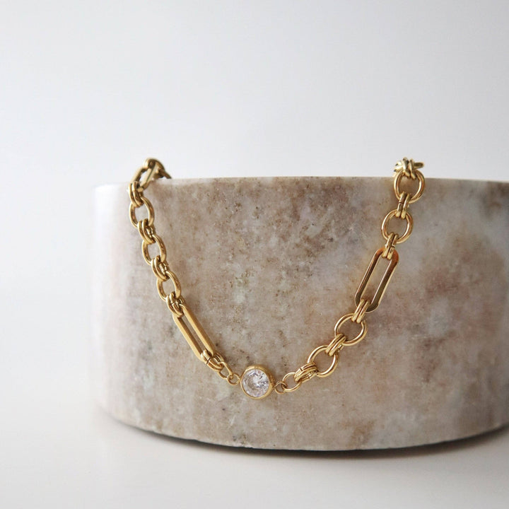 Solenne Chain Necklace - Hello Beautiful Boutique