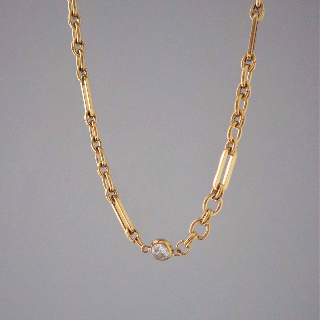 Solenne Chain Necklace - Hello Beautiful Boutique