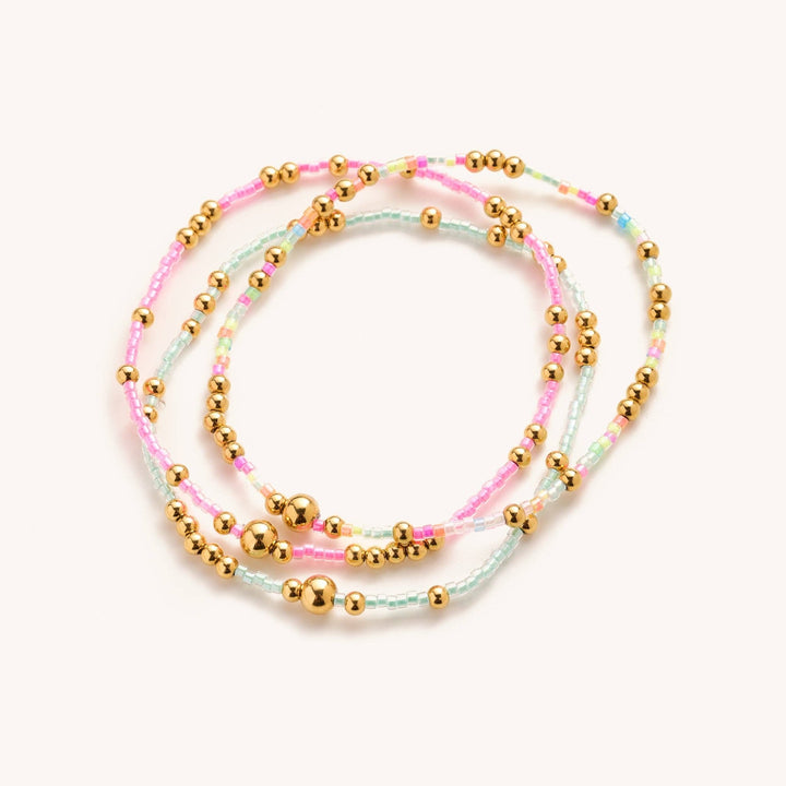 Sydney Beaded Bracelet Set - Hello Beautiful Boutique