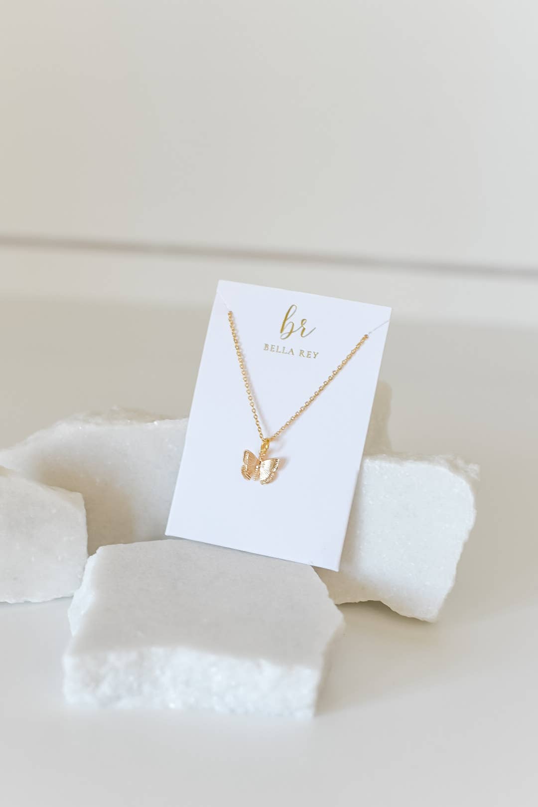 The Gabrielle dainty butterfly necklace - Hello Beautiful Boutique