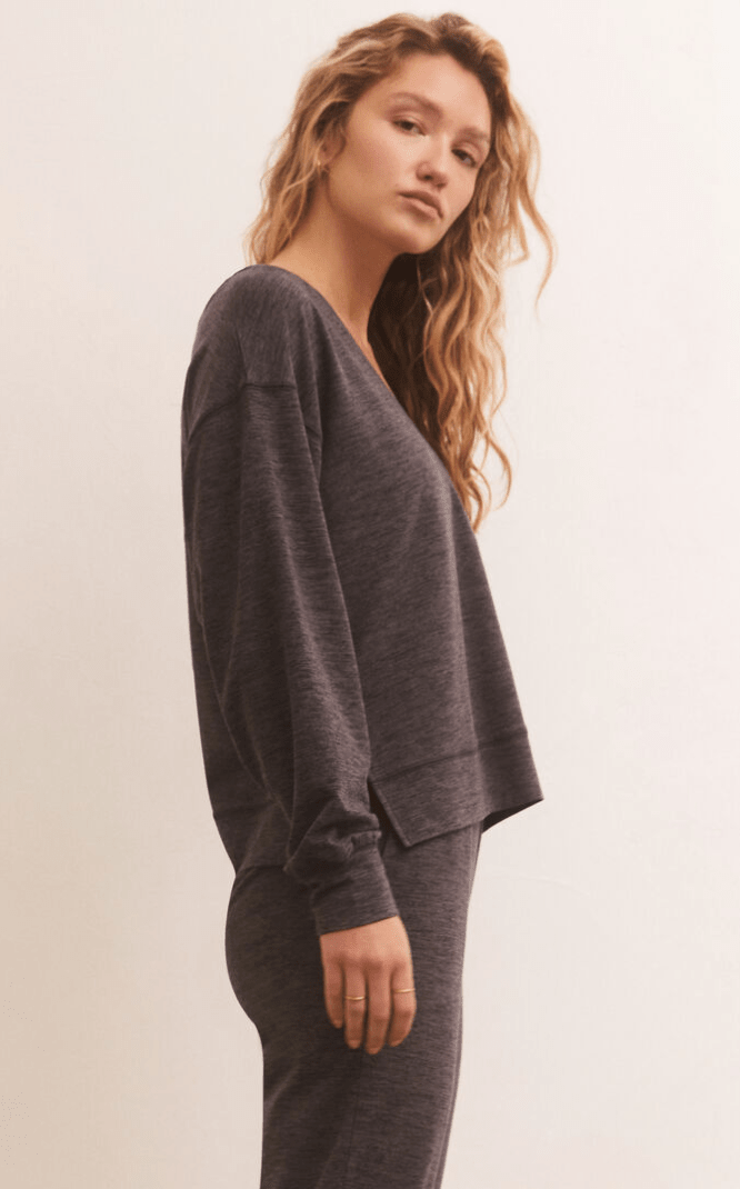 Ultra Soft Reversible Top - Hello Beautiful Boutique