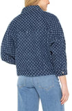 Laser Pinhole Crop Easy Trucker Jacket by Liverpool - Hello Beautiful Boutique