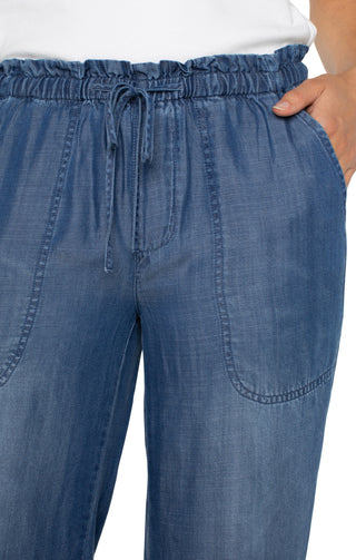 Pull On Wide Leg Pant by Liverpool Los Angeles