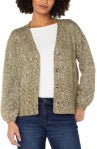 Olive Long Sleeve Button Front Cardigan