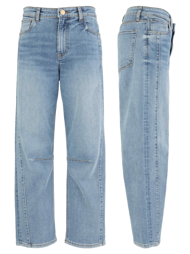 Ashton High Rise Relaxed Straight Jeans