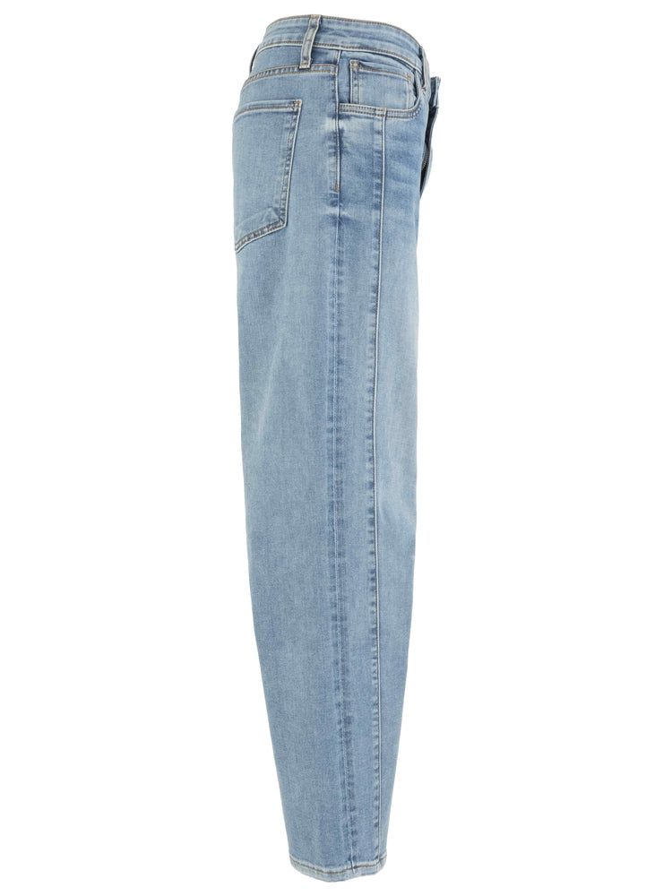 Ashton High Rise Relaxed Straight Jeans