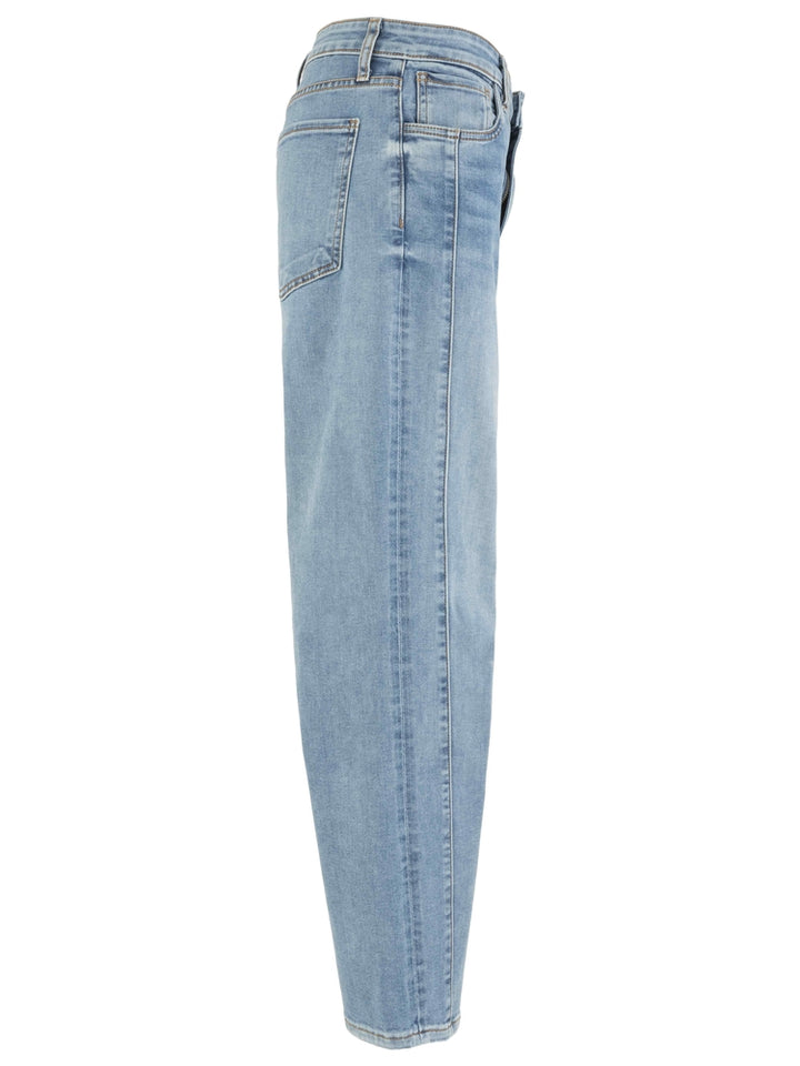 Ashton High Rise Relaxed Straight Jeans