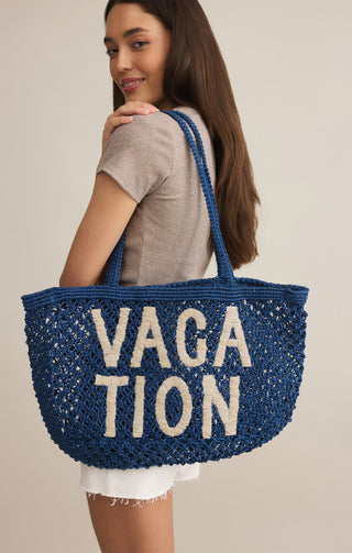 Spring Jute Tote Bag for Vacation,Beach, or Pool Days