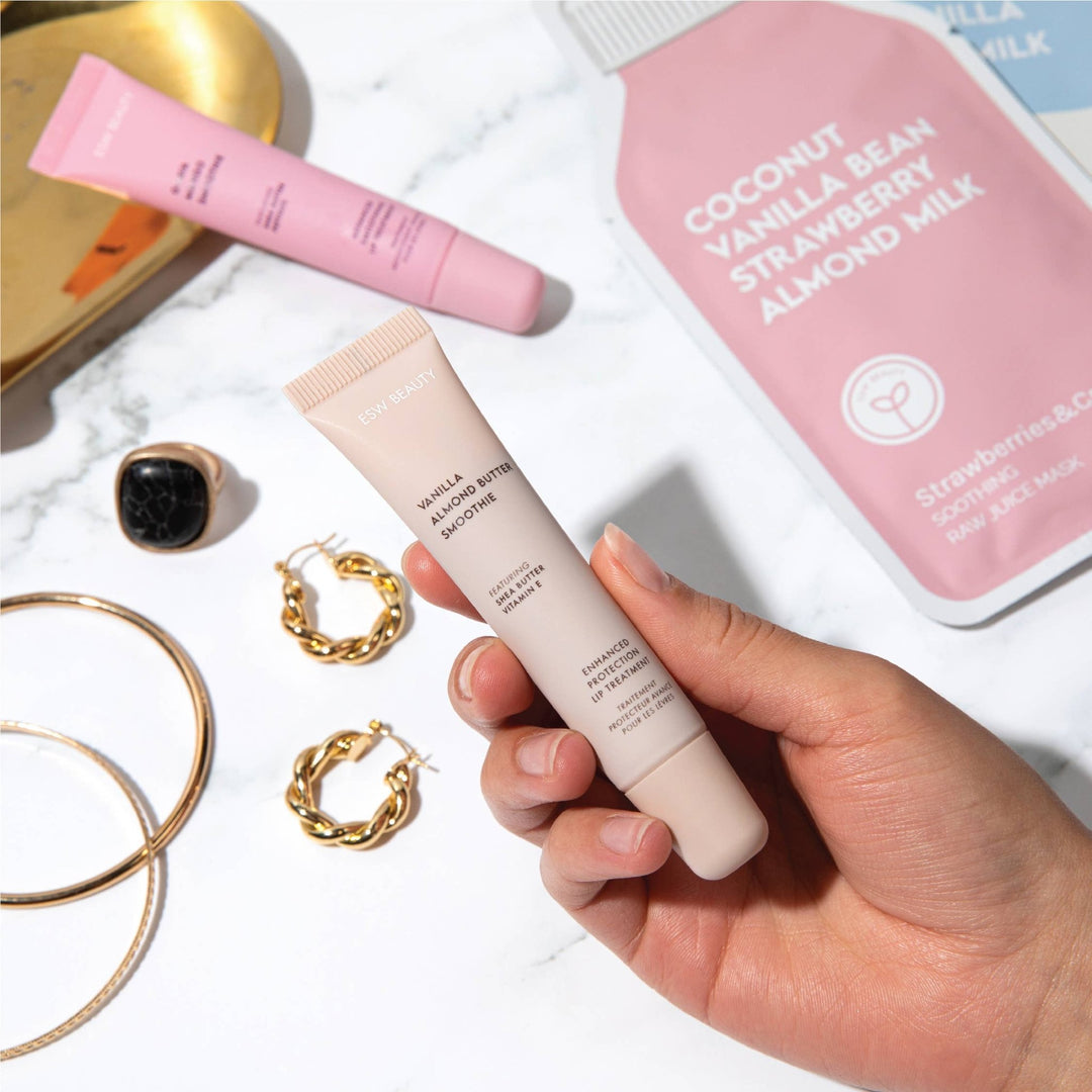 Vanilla Almond Butter Smoothie Protection Lip Treatment - Hello Beautiful Boutique