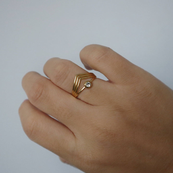 Vera Ring | Adjustable Ring - Hello Beautiful Boutique