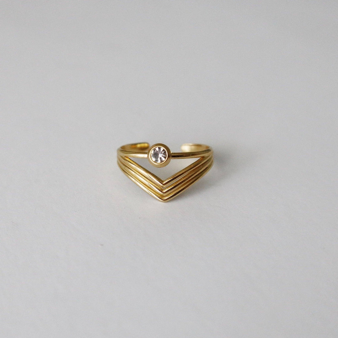 Vera Ring | Adjustable Ring - Hello Beautiful Boutique