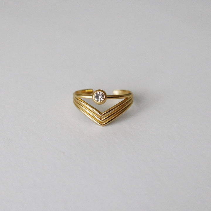 Vera Ring | Adjustable Ring - Hello Beautiful Boutique