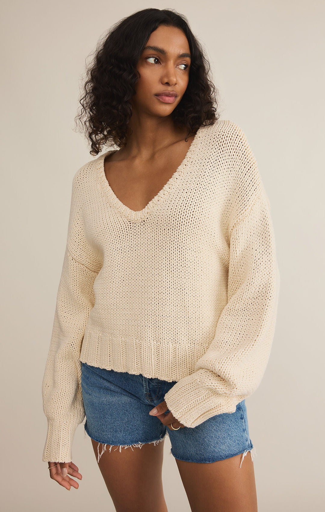 Vida Reversible Sweater - Hello Beautiful Boutique