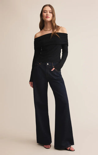 Whimsy Off-the-Shoulder Top