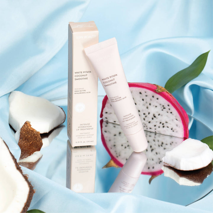 White Pitaya Coconut Smoothie Hydration Lip Treatment - Hello Beautiful Boutique