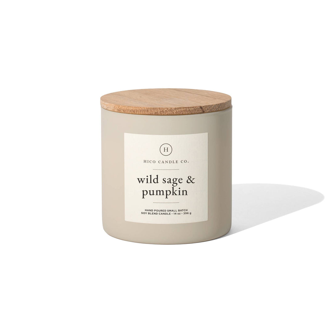Wild Sage &amp; Pumpkin - 14oz. Candle - Hello Beautiful Boutique