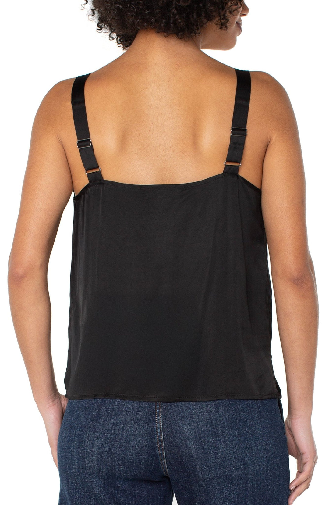 Woven Tank with Lace Trim - Hello Beautiful Boutique