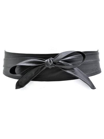 Wrap Classic Belt - Black - Hello Beautiful Boutique