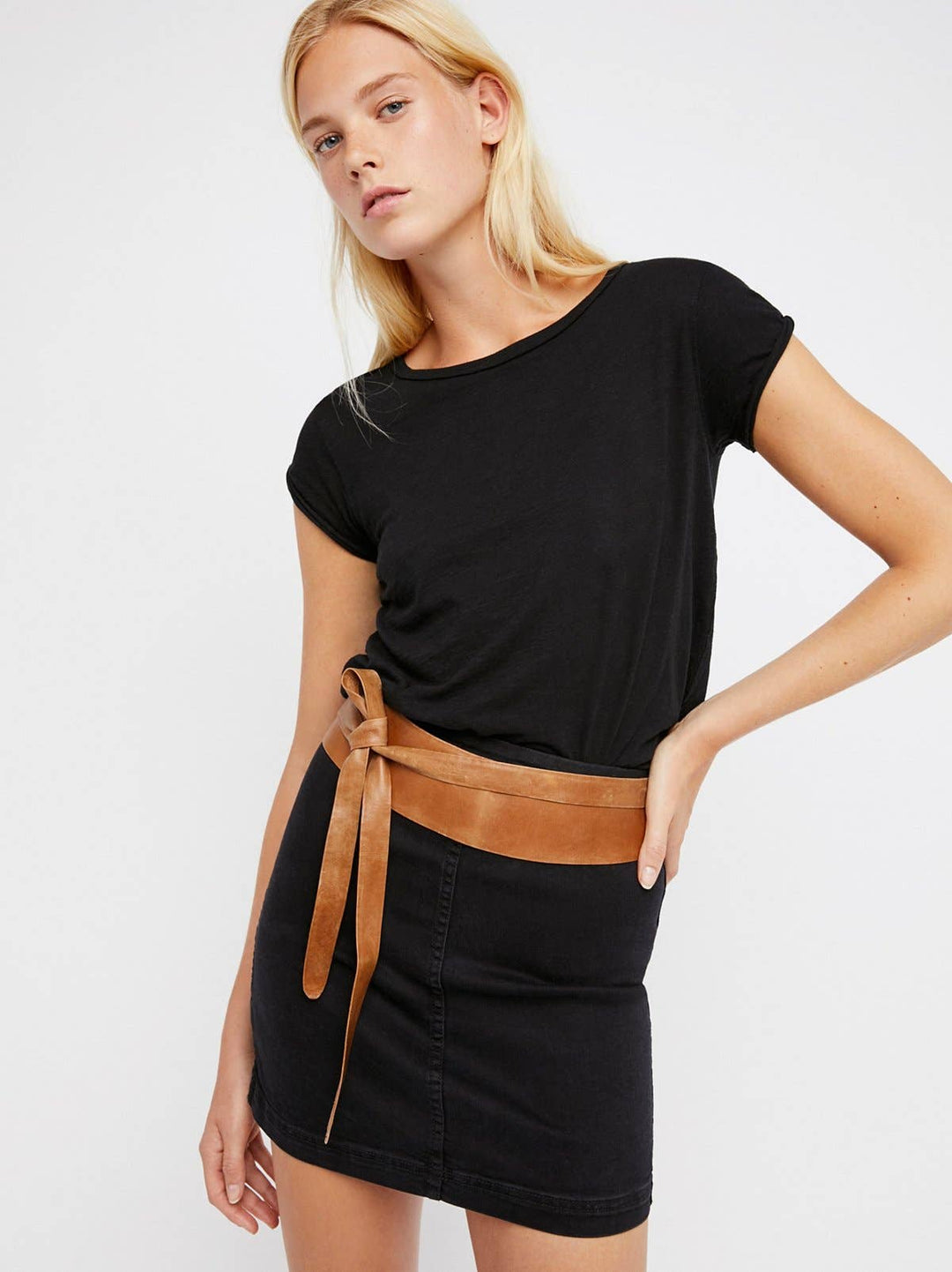 Wrap Classic Belt - Black - Hello Beautiful Boutique