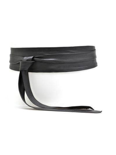 Wrap Classic Belt - Black - Hello Beautiful Boutique