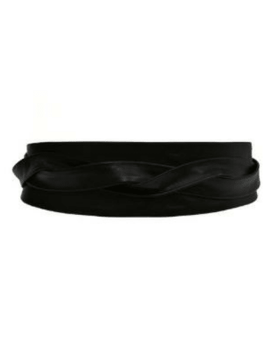 Wrap Classic Belt - Black - Hello Beautiful Boutique