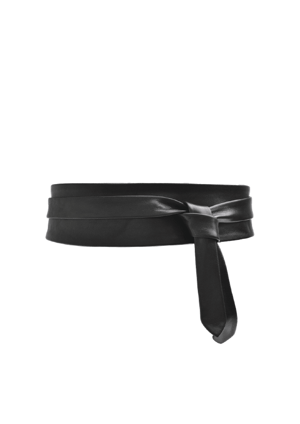 Wrap Classic Belt - Black - Hello Beautiful Boutique