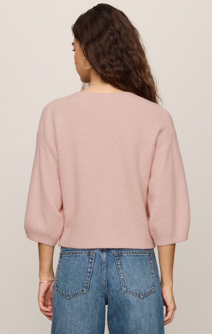 Valor Cropped 3/4 Sleeve Cardigan