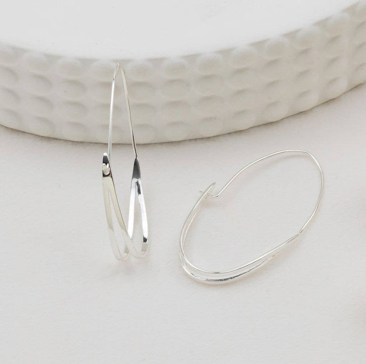 Zara Hoops: Gold &amp; Silver - Hello Beautiful Boutique