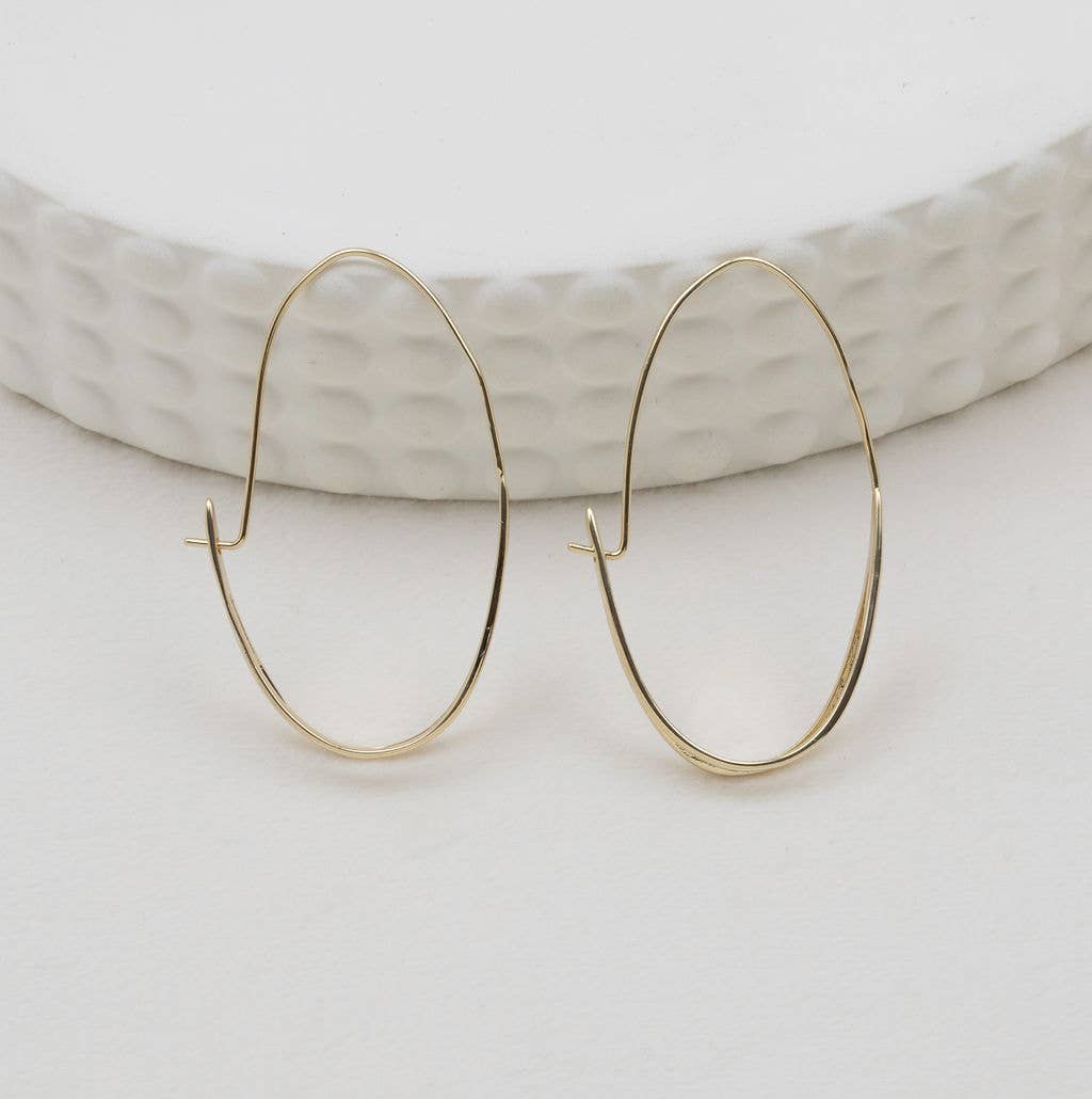Zara Hoops: Gold &amp; Silver - Hello Beautiful Boutique