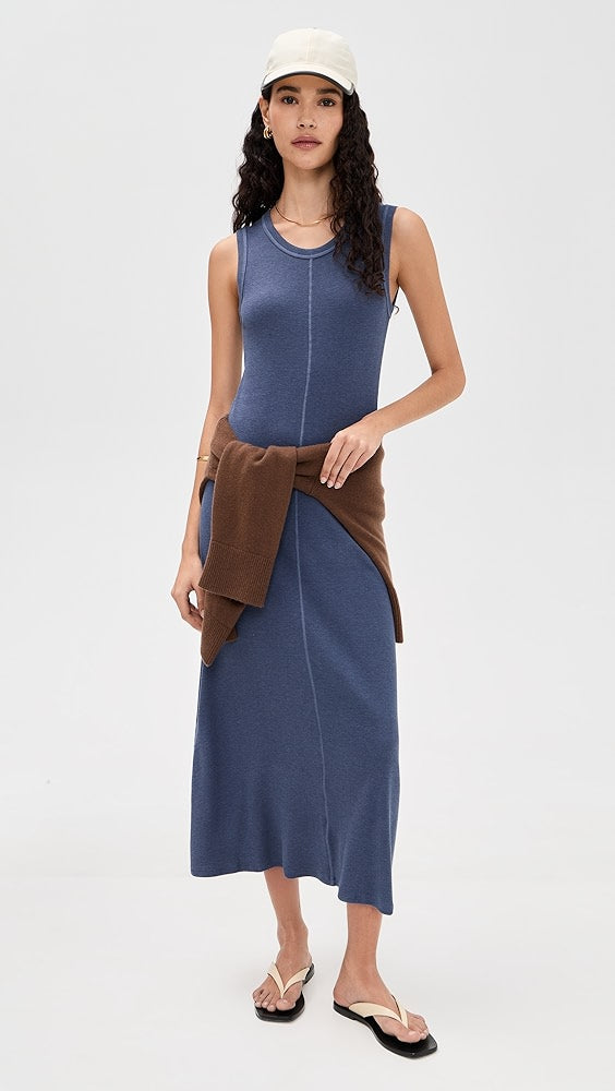 Linden Rib Midi Dress