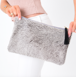 Callan Cowhide Clutch - Hello Beautiful Boutique
