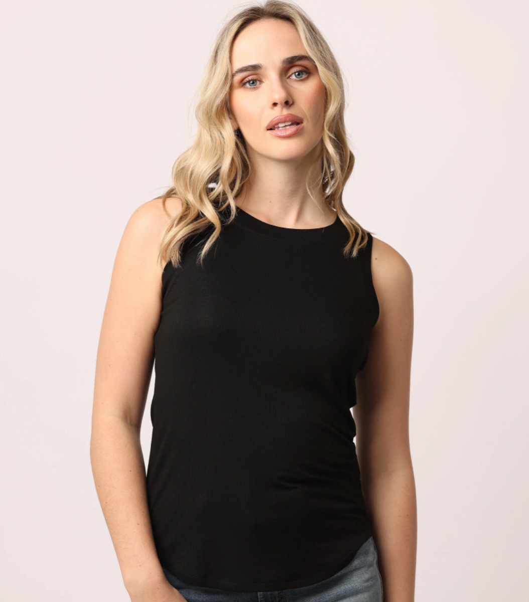 Cleo Ribbed Tank - Hello Beautiful Boutique